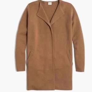 J.Crew 100% Cotton - Longline - Draped Medium Weight - Cardigan - NWOT - SZ M